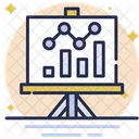 Analytics-Präsentation  Symbol