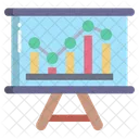 Analytics-Präsentation  Symbol