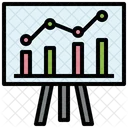 Analytics-Präsentation  Symbol