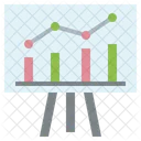 Analytics-Präsentation  Symbol