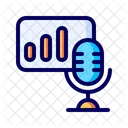 Analytischer Podcast  Symbol