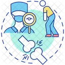 Analyzing symptoms  Icon