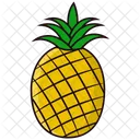 Obst Ananas Suss Symbol