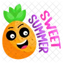 Ananas Fruits Comestibles Icon