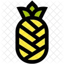 Ananas Tropisch Obst Symbol