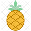 Sommer Ananas Tropisch Symbol