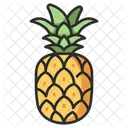 Obst Ananas Gesund Symbol