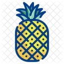 Ananas Obst Bio Symbol