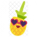 Ananas Obst Obst Emoji Icon