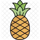 Ananas Ananas Comosus Organic Food Icon