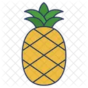 Ananasfrucht Ananas Frucht Symbol