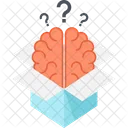 Anatomia Caixa Cerebro Ícone