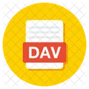 Archivo Dav Carpeta Dav Documento Dav Icon