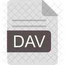 Dav Archivo Formato Icon