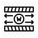 Ancho Tamano Medida Icono