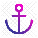 Anchor Sail Navy Icon