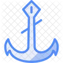 Anchor Maritime Symbol Boat Anchoring Icône
