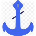 Anchor Maritime Symbol Boat Anchoring 아이콘