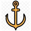 Anchor Sail Sea Icon