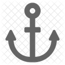 Anchor Nautical Ship Icon