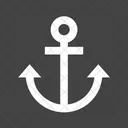 Anchor Sea Safety Icon