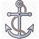 Anchor Pirate Seafaring Icon