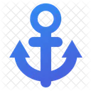 Anchor Sail Ship Icon