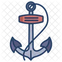 Anchor Marine Ship Icon