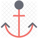 Anchor Seaside Waterside Icon