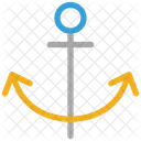 Anchor Sea Stopper Icon