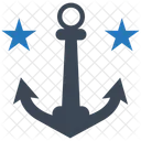 Anchor Boat Compass Icon