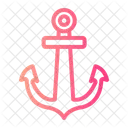 Anchor Marine Symbol Icon