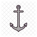 Anchor Dock Marine Icon