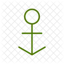 Anchor Hook Fish Icon