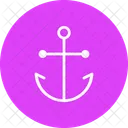 Anchor Ocean Ship Icon