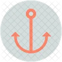 Anchor Sailing Secure Icon