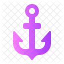Anchor Tattoo Sail Icon