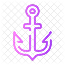 Anchor Tattoo Sail Icon