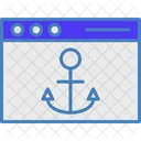Anchor Connection Link Icon
