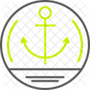 Anchor Sea Marine Icon