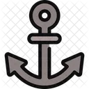 Anchor Marine Sea Icon