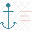 Anchor Marine Ship Icon
