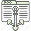 Anchor Connection Link Icon