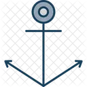 Anchor Marine Ship Icon