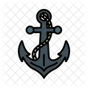 Anchor Maritime Sailing Icon