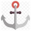 Anchor Pirate Ship Icon