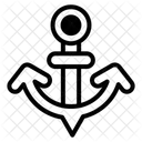 Anchor Ship Boat Icon