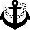 Anchor Chain Nautical Icon