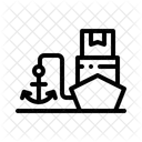Anchor Ship Maritime Icon