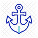 Anchor Ship Anchor Mooring Equipment Icon